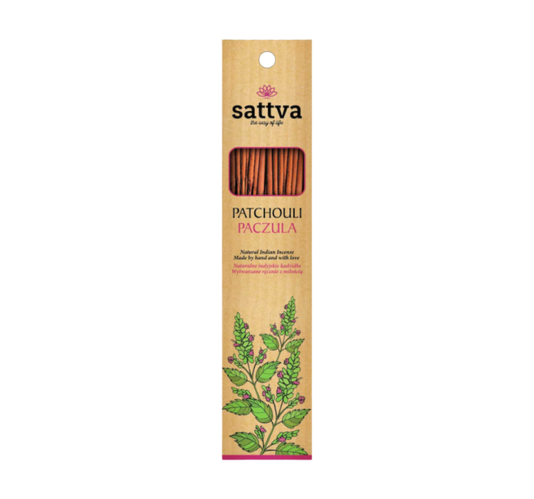 Sattva Sattva Kadzidełka Naturalne Paczula 15 szt 4C83-79110