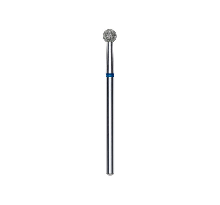Frez diamentowy STALEKS kulka 4mm, niebieska (FA01B040K)