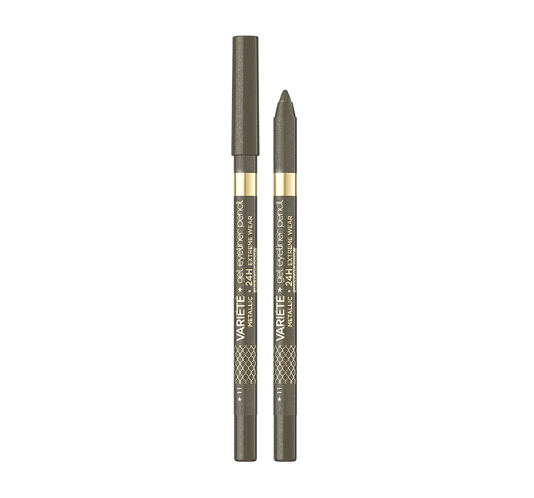 Eveline Cosmetics Variete wodoodporna żelowa kredka do oczu 11 Khaki