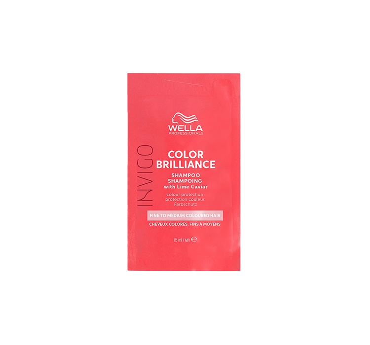 Wella INVIGO Brilliance, szampon do włosów cienkich i normalnych, 15ml