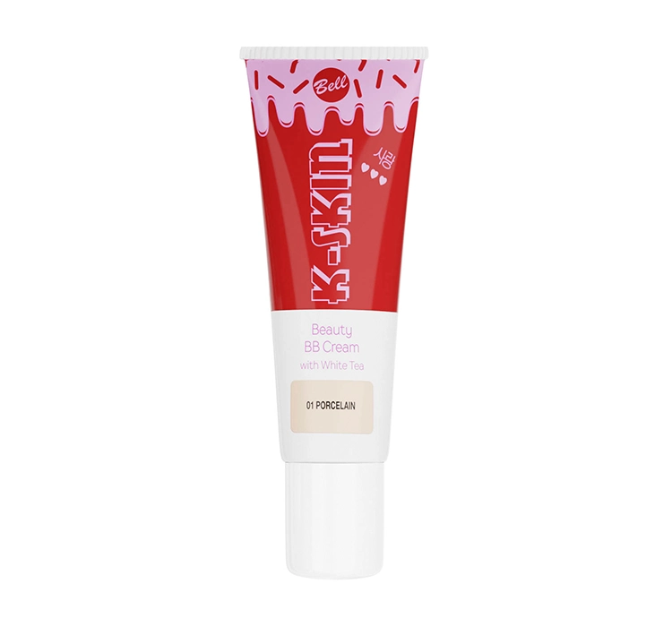 BELL K-SKIN KREM BB Z EKSTRAKTEM Z BIAŁEJ HERBATY 01 PORCELAIN 20G