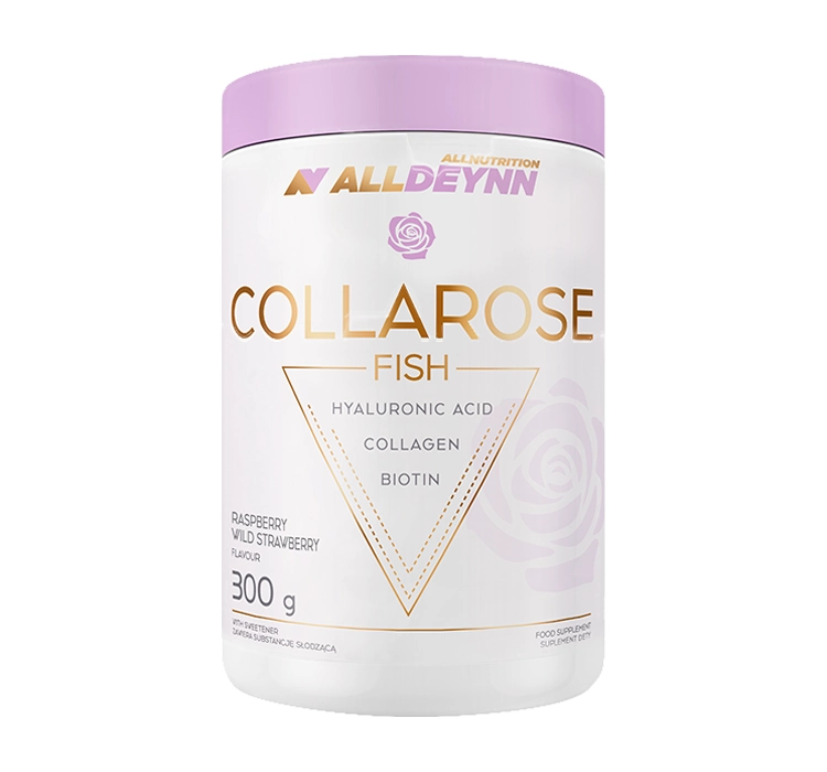 ALLNUTRITION ALLDEYNN Collarose Fish 300 g malina dzika truskawka