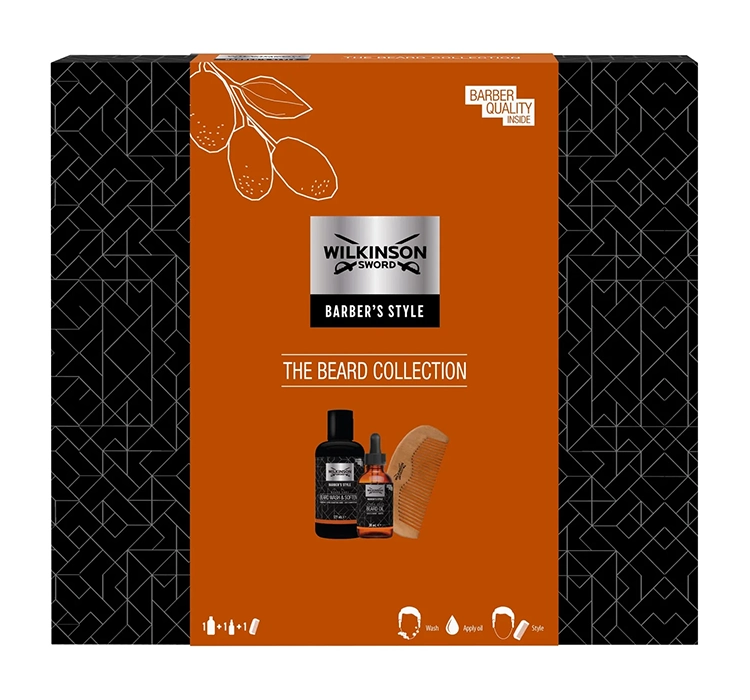 WILKINSON SWORD THE BEARD COLLECTION ZESTAW PREZENTOWY DLA MĘŻCZYZN