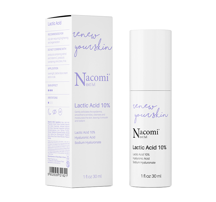 Nacomi Next Level kwas mlekowy 10% 30ml