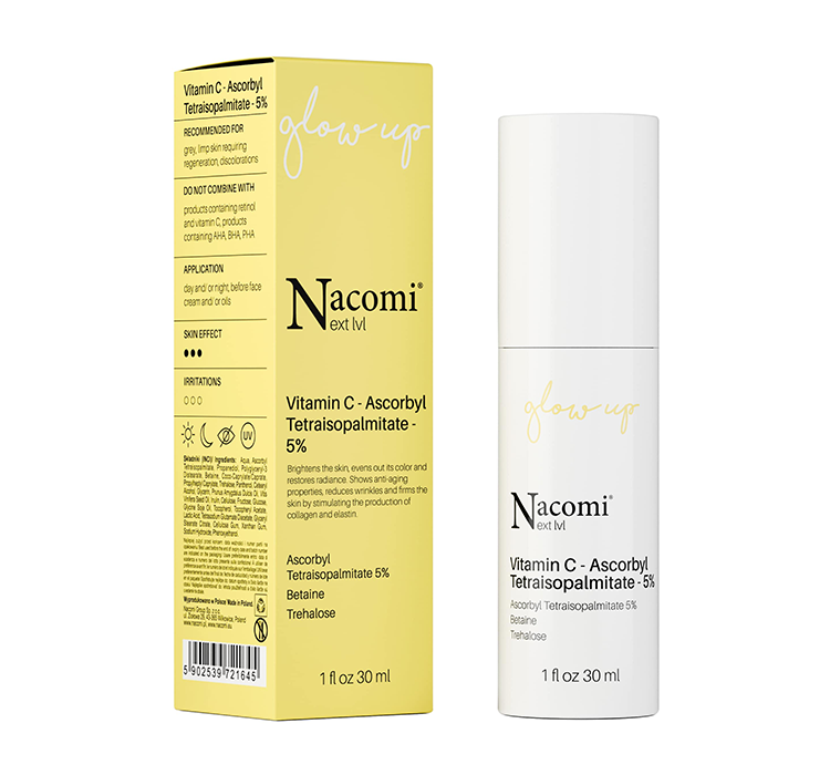 Nacomi Next Level witamina C - ascorbyl tetraisopalmitate 5% 30ml