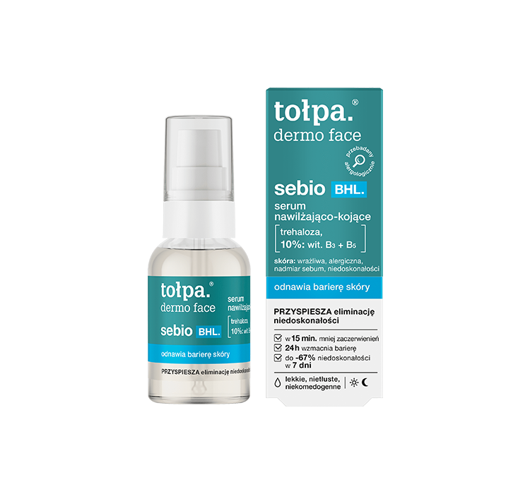 Tołpa Dermo Face Sebio BHL - Serum nawilżająco-kojące 30ml