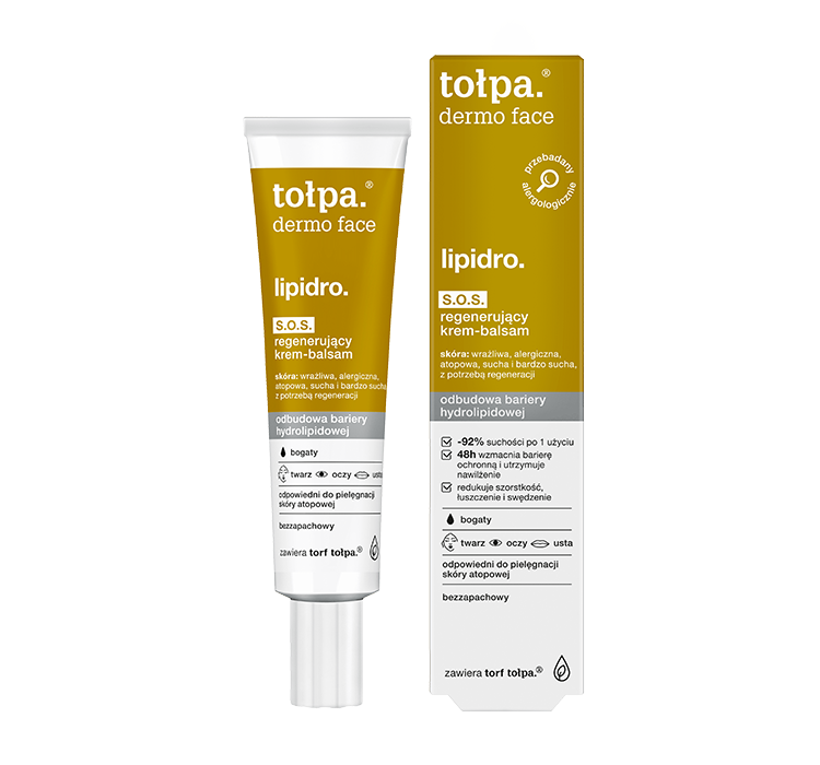 Tołpa, Dermo Face Lipidro S.o.s. Regenerujący Krem-balsam, 40 Ml