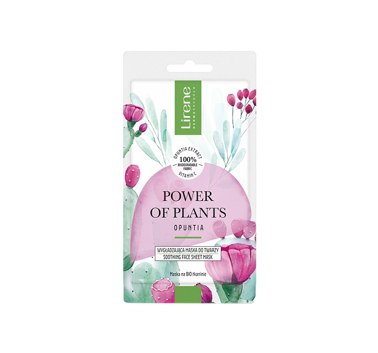 Lirene Power Of Plants Opuncja - Maska wygładzająca 17g