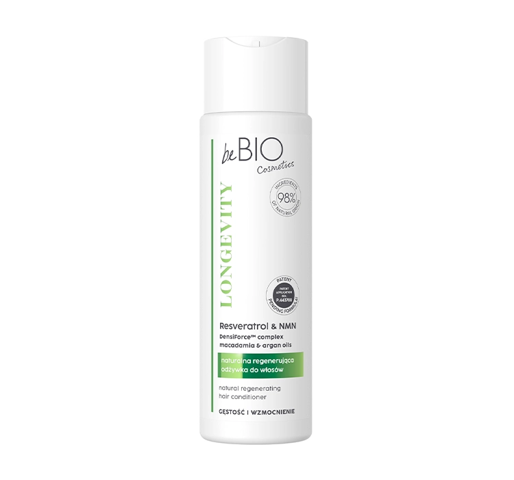 BE BIO EWA CHODAKOWSKA LONGEVITY Gęstość i wzmocnienie Naturalna odżywka do włosów, 250ml