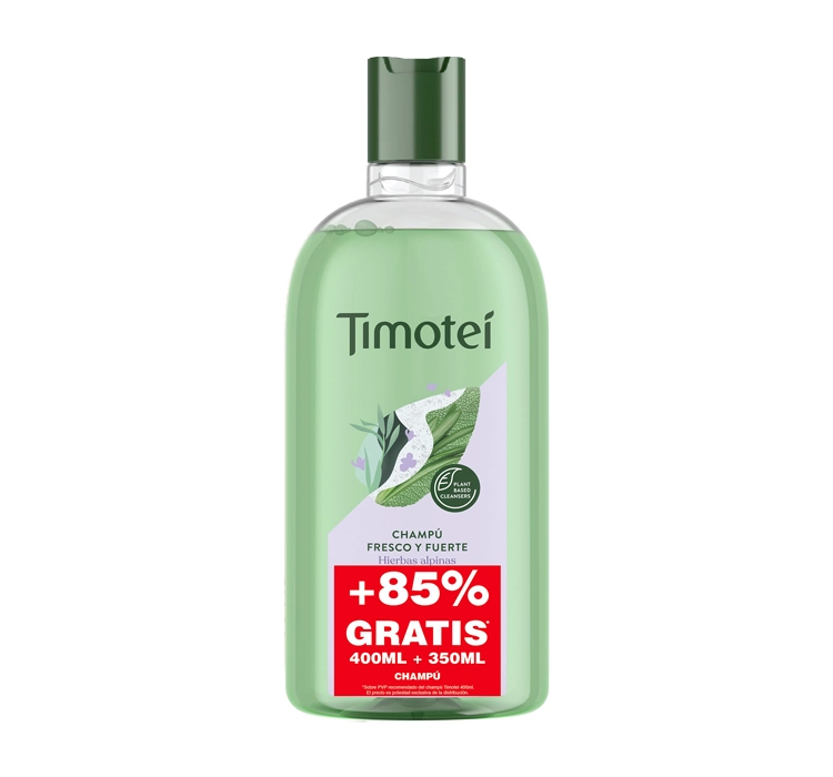 Szampon aby wzmocnić włosy Timotei Fresh And Strong Shampoo 750 ml (8710908043345)