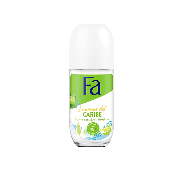 Fa FA  FA limones del Caribe dezodorantu Roll-On 50 ML 8410020802300