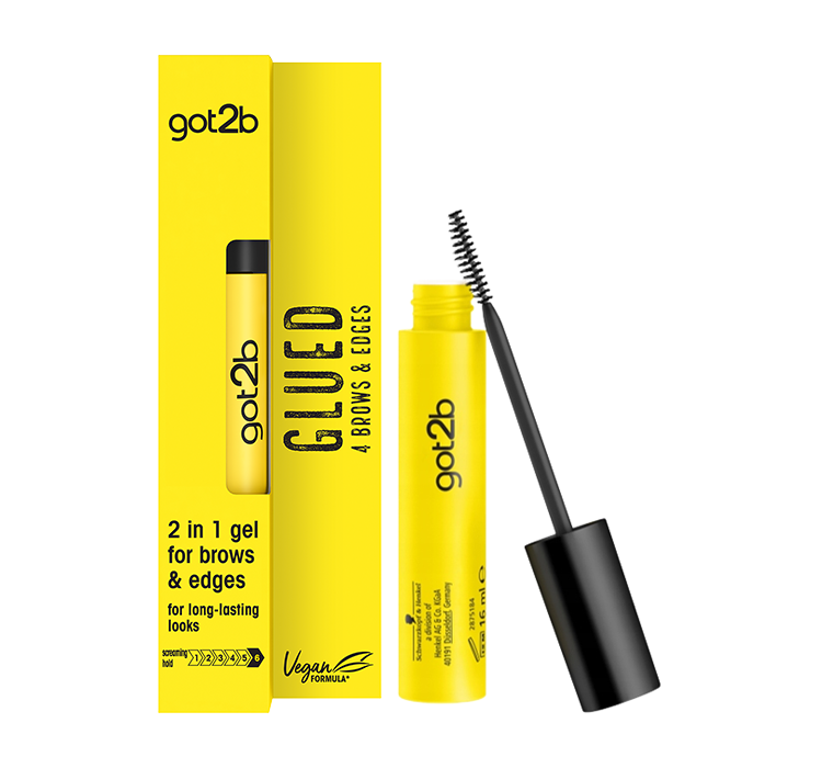 GOT2B Glued 4 Brows & Edges Żel 2w1 Do Brwi I Włosów Odstających U Nasady 16ml