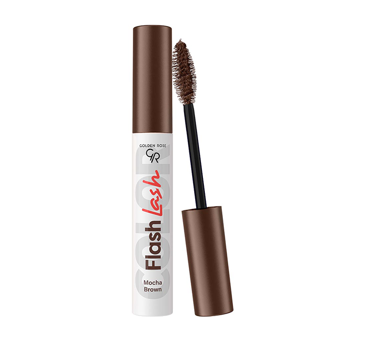 GOLDEN ROSE FLASH LASH TUSZ DO RZĘS 08 MOCHA BROWN 9ML