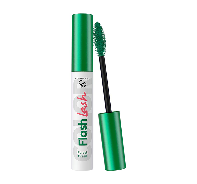 GOLDEN ROSE FLASH LASH TUSZ DO RZĘS 02 FOREST GREEN 9ML