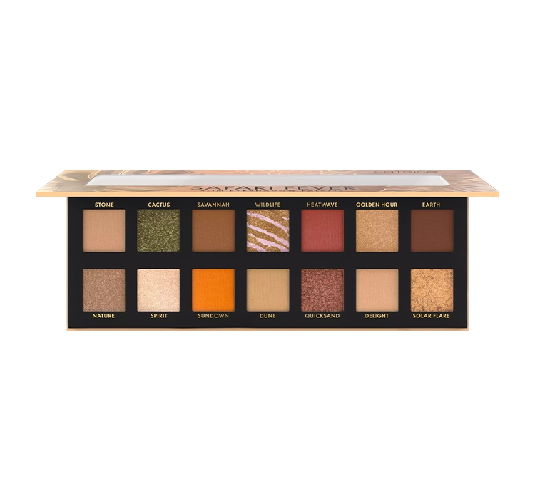 CATRICE Slim Eyeshadow Palette Paleta Cieni Do Powiek 010 Safari Fever 10,6g