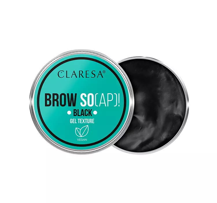 Claresa - Mydło do brwi BROW SO(AP)! BLACK 30ml