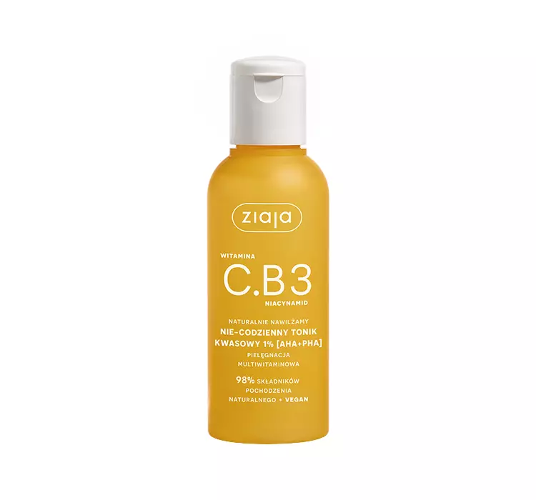 Ziaja witamina C.B3 niacynamid tonik kwasowy 1% 120 ml