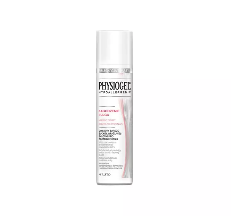 Physiogel Łagodzenie i Ulga krem do twarzy 40 ml (nowa formuła)