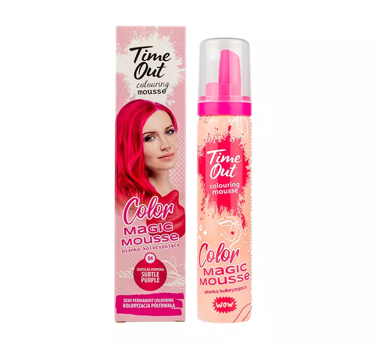 Time Out TIME OUT COLOR PIANKA KOLORYZUJĄCA DO WŁOSÓW 04 75ML