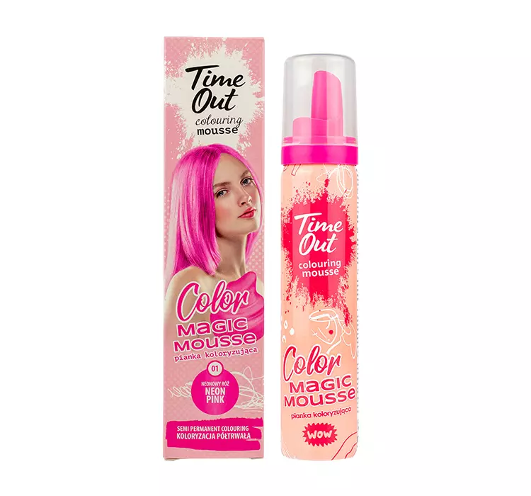 Time Out TIME OUT COLOR PIANKA KOLORYZUJĄCA DO WŁOSÓW 01 75ML