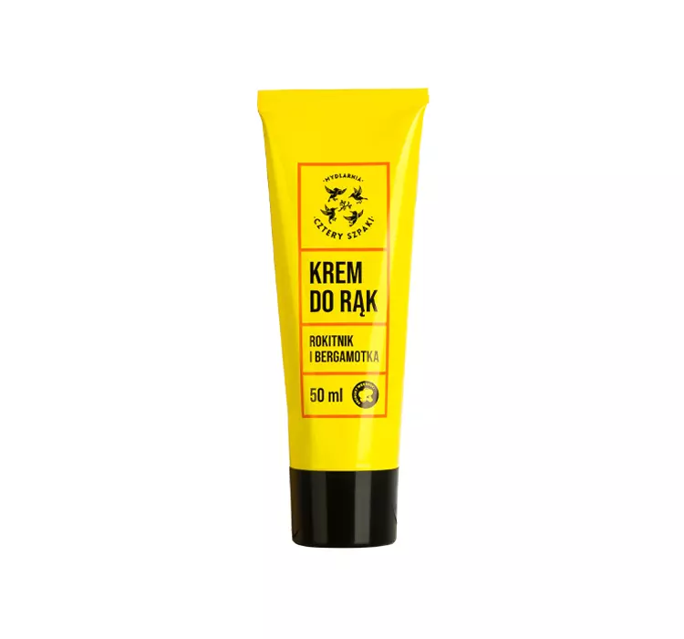 4 Szpaki Krem do rąk Rokitnik i Bergamotka 50 ml