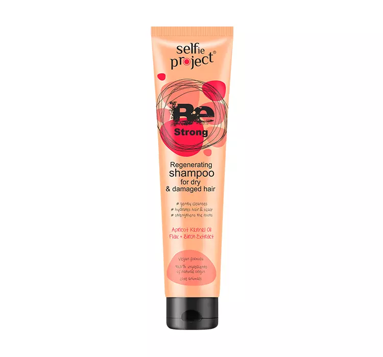 SELFIE PROJECT BE STRONG REGENERUJĄCY SZAMPON DO WŁOSÓW SUCHYCH I ZNISZCZONYCH 175ML