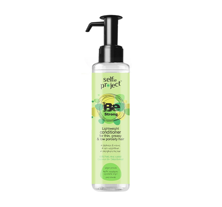 SELFIE PROJECT BE STRONG LEKKA ODŻYWKA NORMALIZUJĄCA DO WŁOSÓW CIENKICH I PRZETŁUSZCZAJĄCYCH 150ML