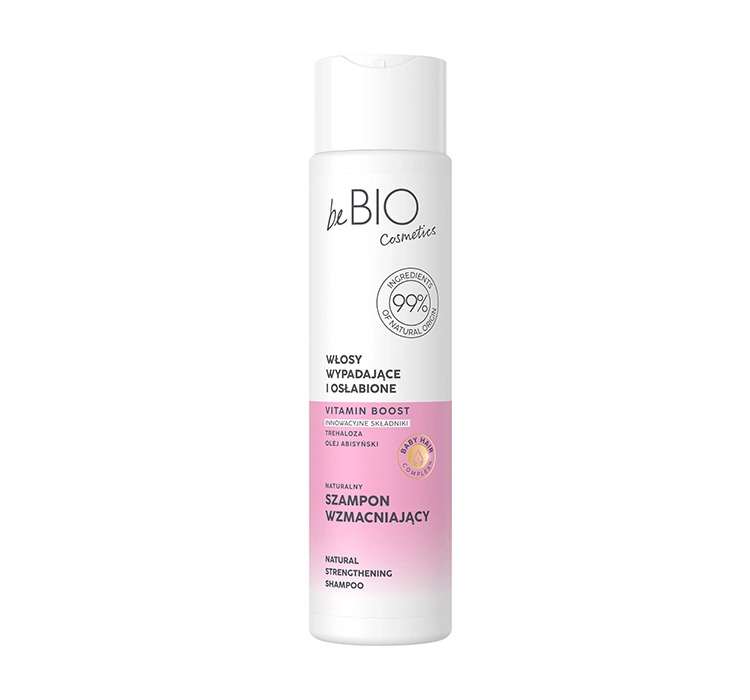 BE BIO EWA CHODAKOWSKA Naturalny szampon do włosów wypadających i osłabionych wzmacniający Baby Hair Complex, 300ml