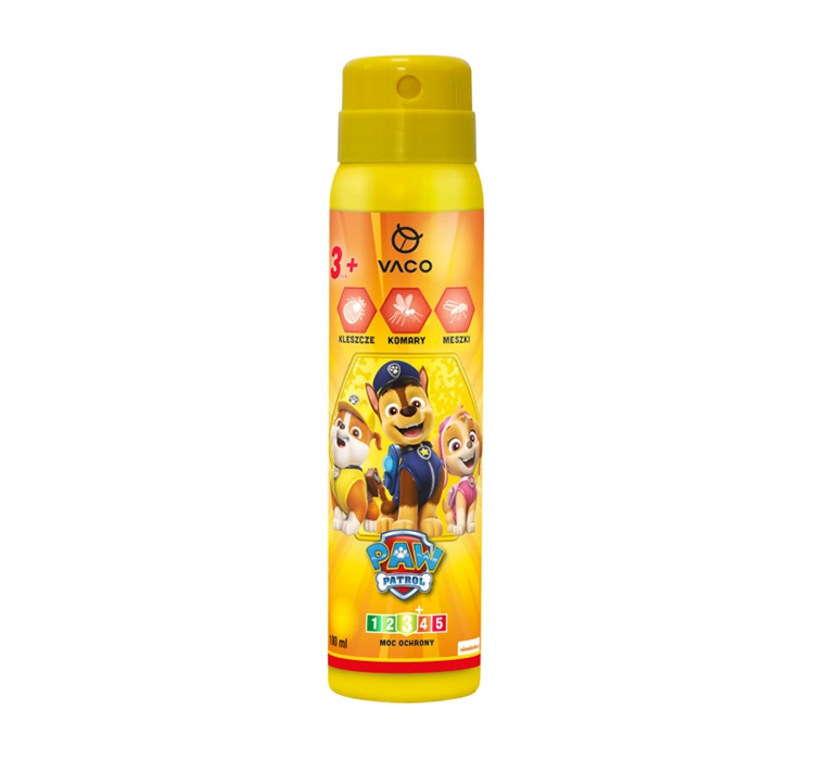 VACO PSI PATROL SPRAY NA KOMARY KLESZCZE MESZKI DLA DZIECI 100ML