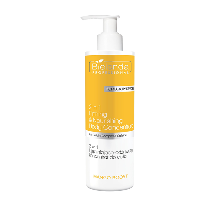 Bielenda Professional Is Mango Boost, ujędrniająco-odżywczy koncentrat do ciała 2 w 1, 450ml