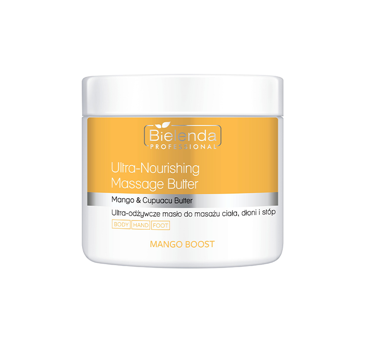 BIELENDA PROFESSIONAL MANGO BOOST ULTRA-ODŻYWCZE MASŁO DO CIAŁA 500ML