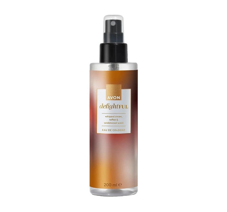 Avon, Mgiełka Perfumowana Delightful, Tofii Sandał, 200 Ml