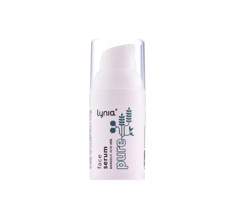 Lynia Pure Serum do twarzy z kwasem migdałowym 10% 30ml