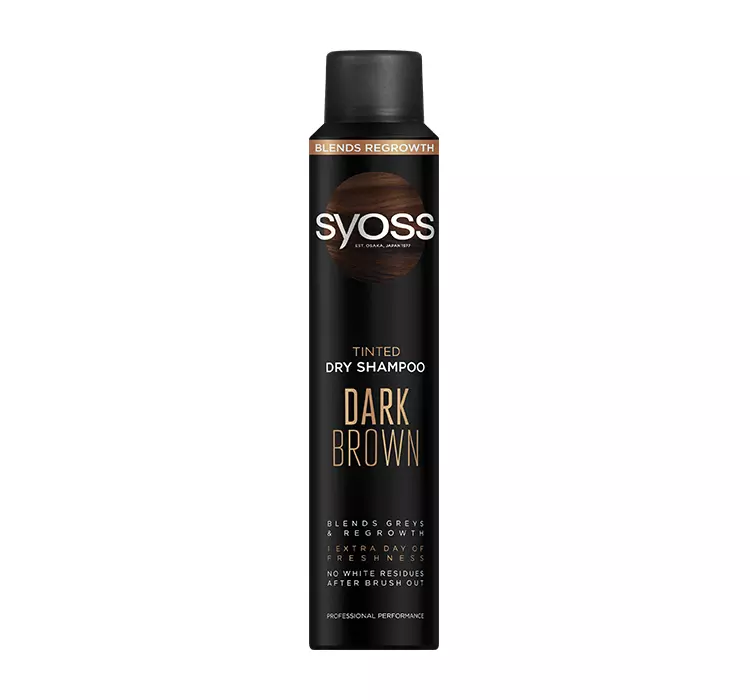 Schwarzkopf Syoss Suchy Szampon do włosów Dark Brown 200ml