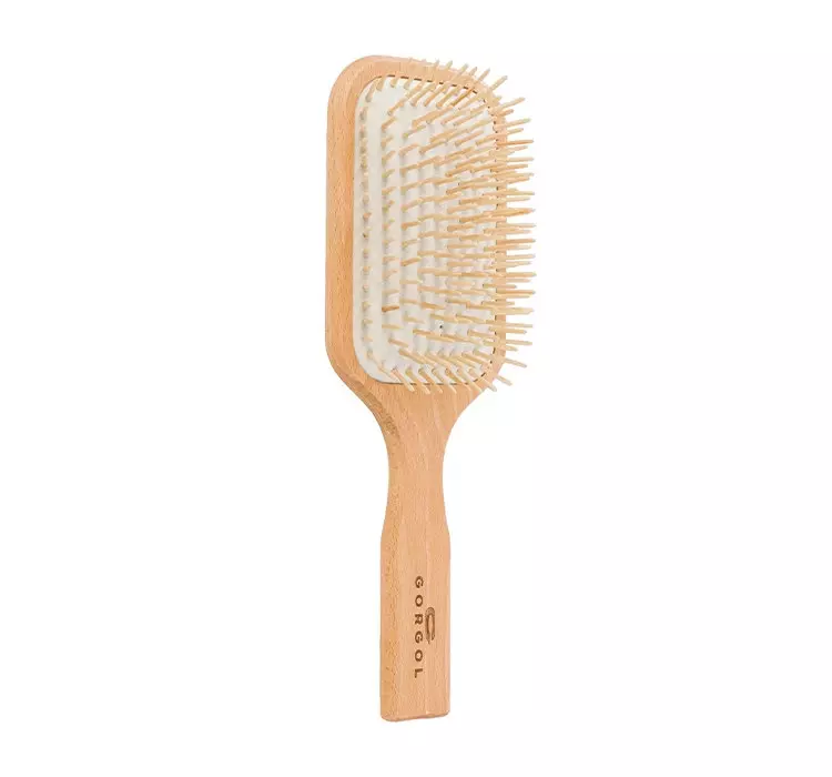 GORGOL - Szczotka pneumatyczna do włosów z drewnianą szpilką - 15 18 120