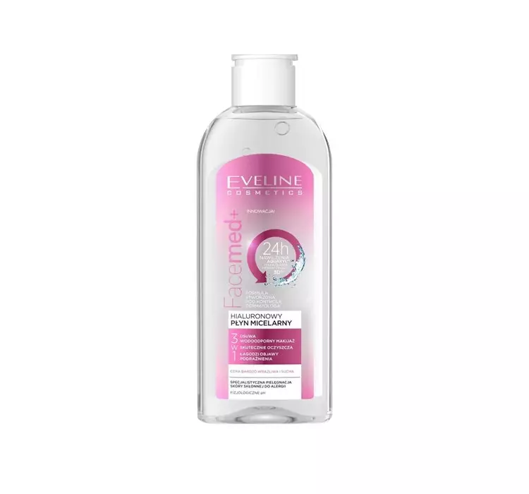 Eveline Cosmetics Hialuronowy płyn micelarny 3w1 150.0 ml
