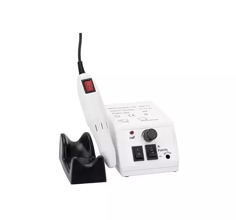 Frezarka do manicure 15W z kompletem frezów Mercedes DM298 biała white