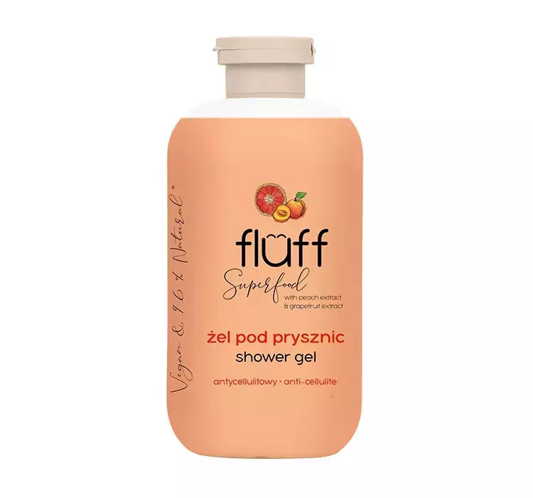 Fluff żel pod prysznic Brzoskwinia i Grejpfrut 500 ml