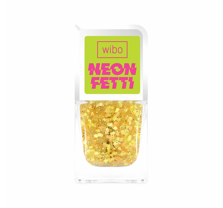 WIBO NEON FETTI TRADYCYJNY LAKIER DO PAZNOKCI 2 8,5ML