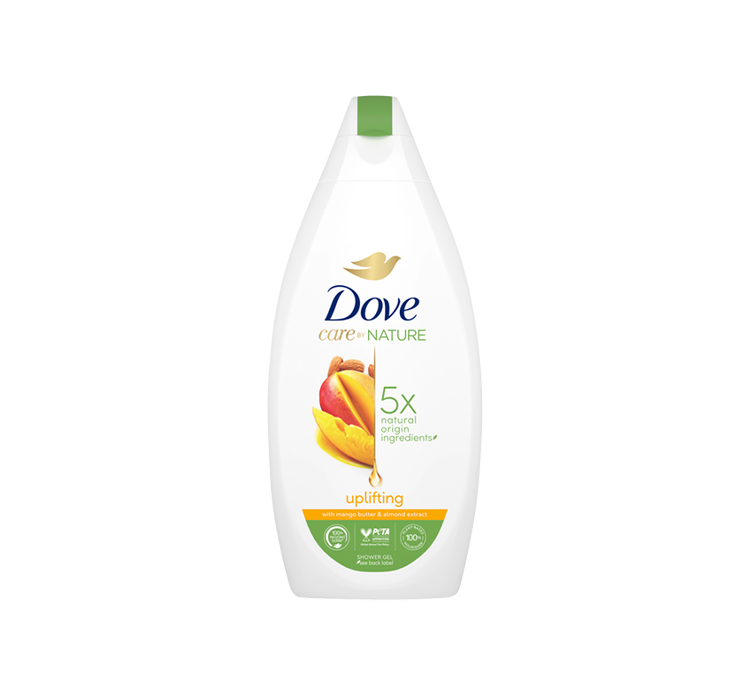 DOVE CARE BY NATURE ŻEL POD PRYSZNIC MANGO BUTTER & ALMOND EXTRACT 400ML