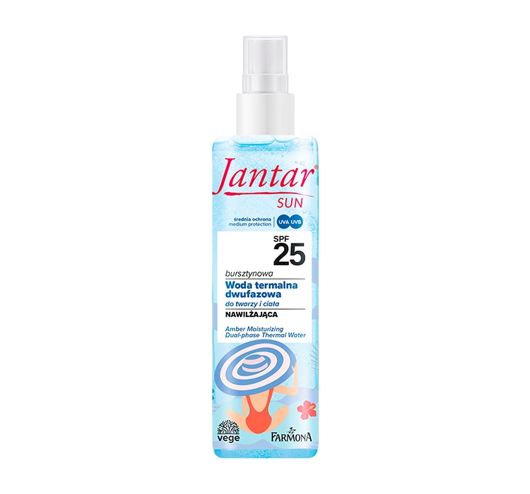 JANTAR SUN 200ML SPF25 WODA TERMAL.2-FAZOWA BURSZTYN./562