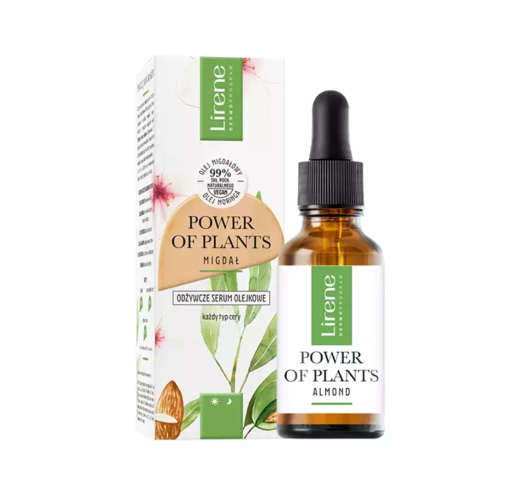 Lirene Power Of Plants Migdał Odżywcze serum olejkowe 30ml