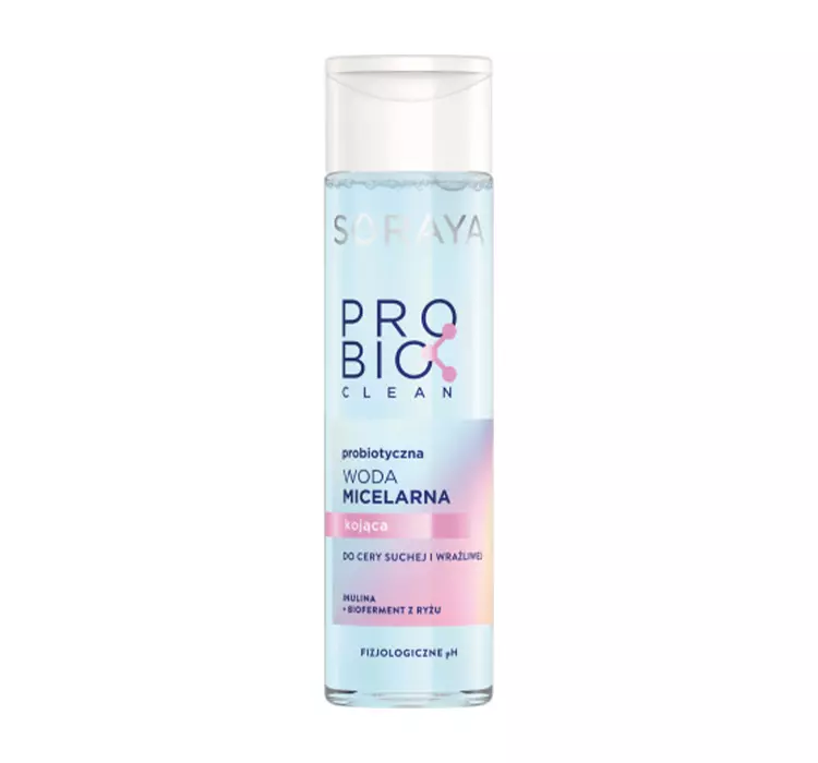 Soraya Clean Woda micelarna kojąca do cery suchej i wrażliwej 250ml