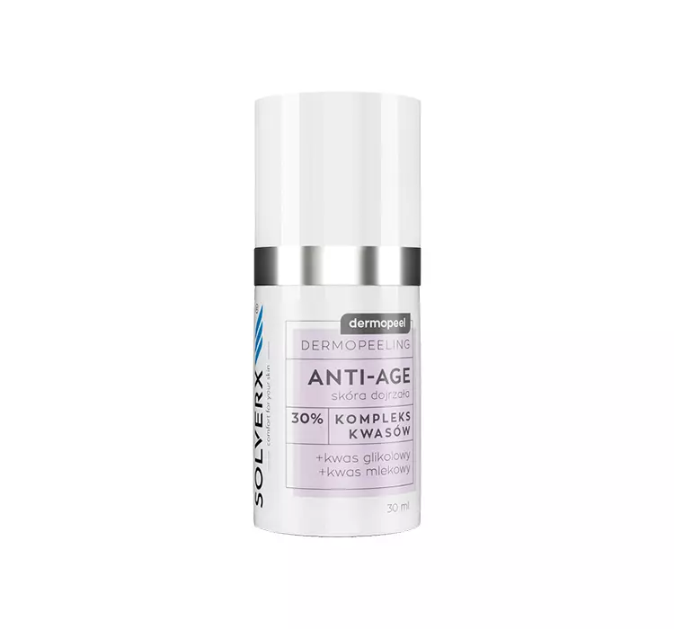 SOLVERX DERMOPEEL peeling 30% kwas glikolowy 30ml