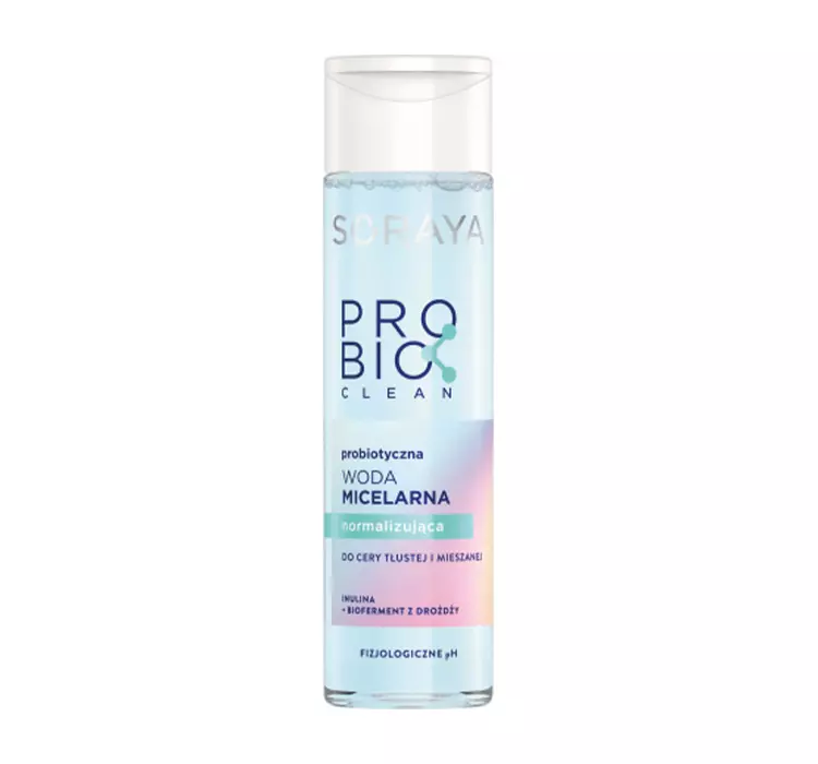 Soraya Clean Woda micelarna normalizująca do cery tłustej i mieszanej 250ml