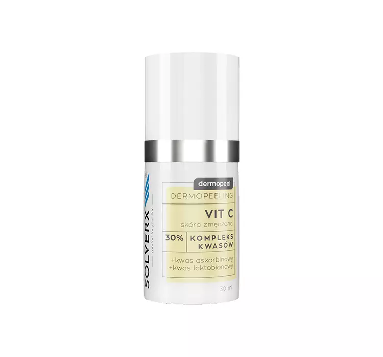 SOLVERX DERMOPEEL peeling 20% kwas askorbinowy 30m