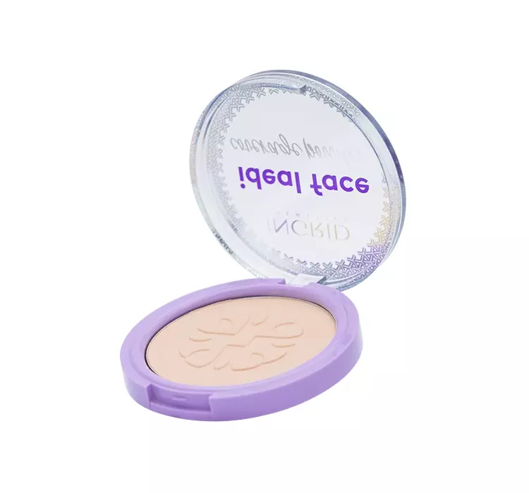 INGRID Ideal Face puder prasowany z kwasem hialuronowym 02 8ml