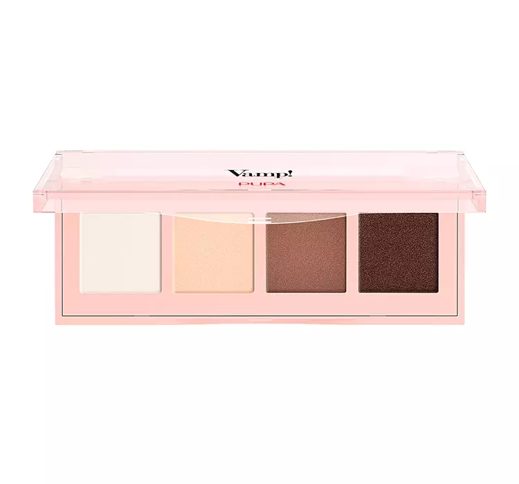 Pupa Paleta 4 cieni do powiek Vamp! 001 Natural Matt 5,2g