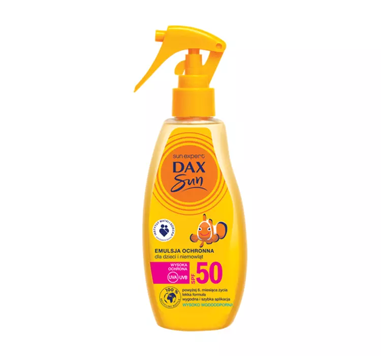 Dax - Sun - Wodoodporna emulsja ochronna dla dzieci i niemowląt - SPF50+ 200 ml