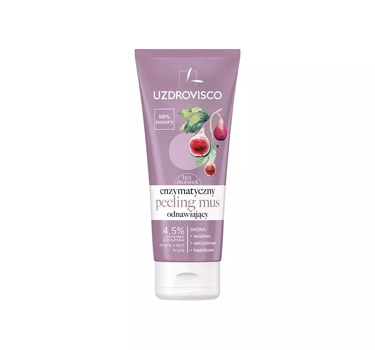 UZDROVISCO Bezolejowy peeling-mus enzymatyczny 60 ml